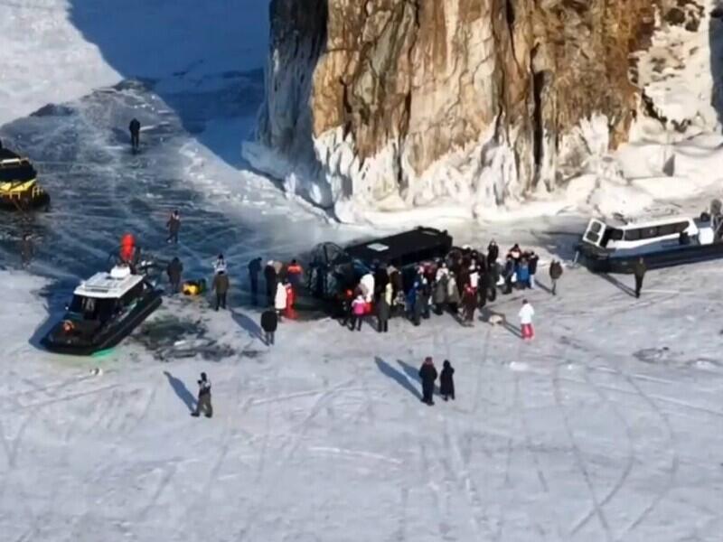 Более 80 нарушителей поймали на льду Байкала 7-8 марта